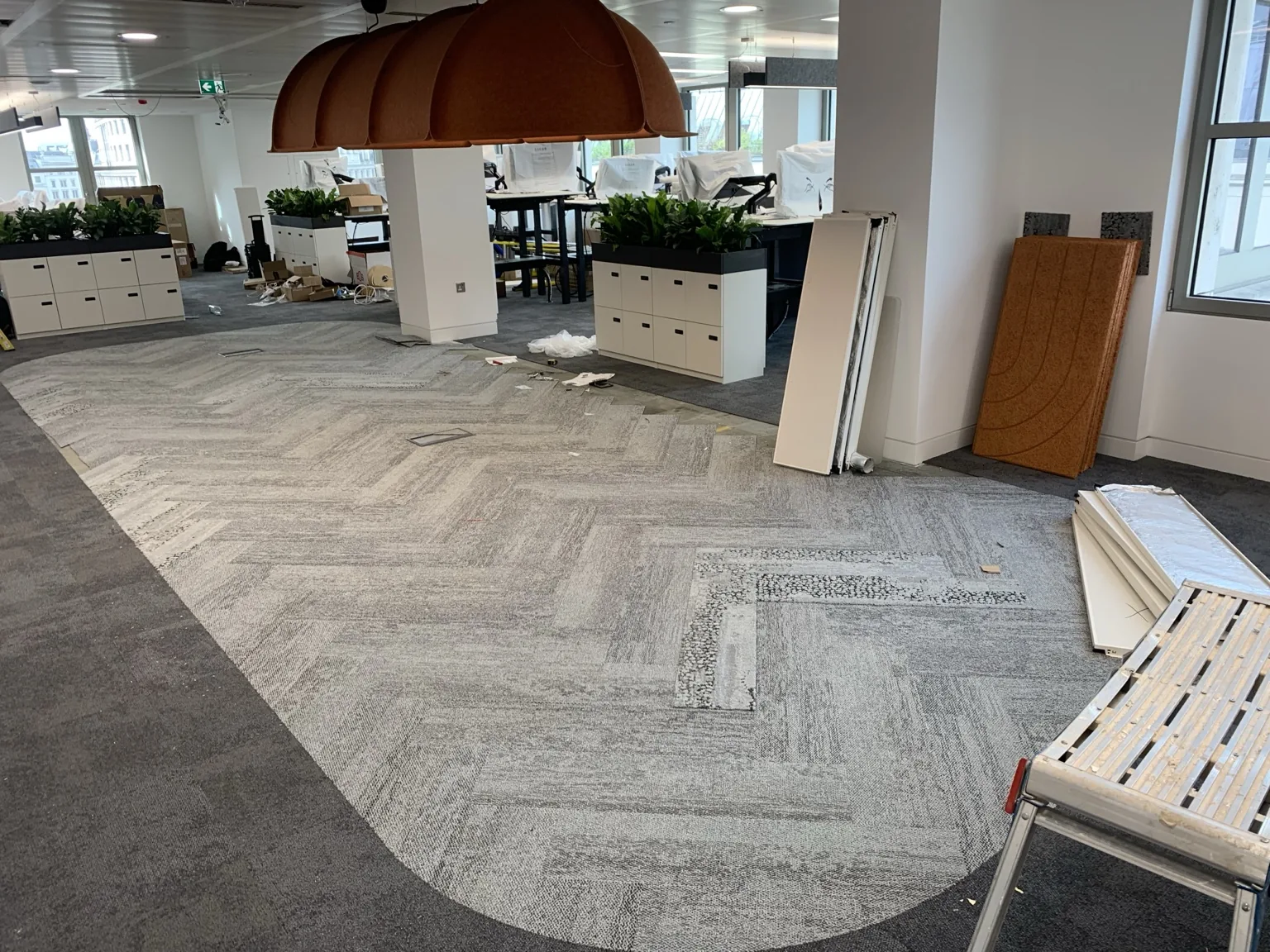 Bain commercial office flooring