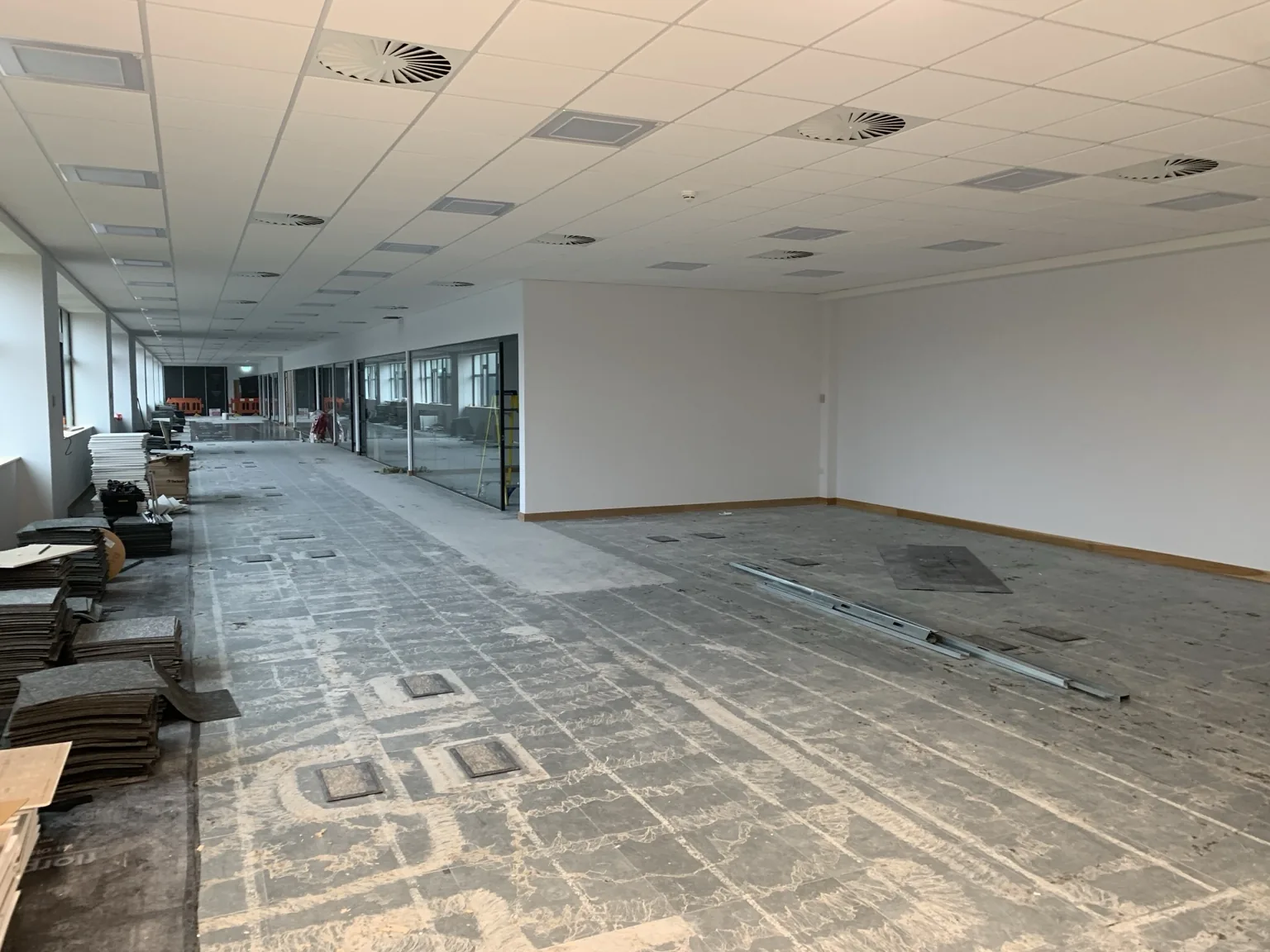 CTDI first-floor office carpet tile
